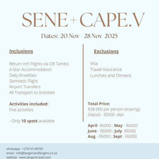 Sene, Cape V: 20 NOV - 28 NOV '25