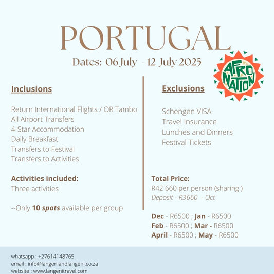 Portugal: 06 JULY - 12 JULY '25