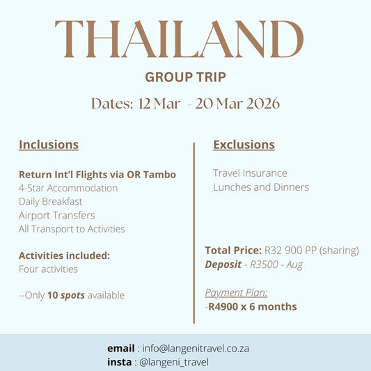 Thailand: 12 MARCH - 20 MARCH '26